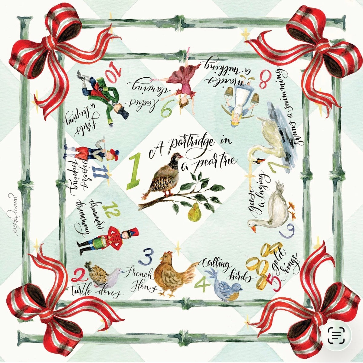 GTS Christmas Mat